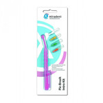 630005 Miradent  Pic-Brush intro Kit ручка с4 ершиками для чистки брекетов мостов и межзубных промеж Мирадент