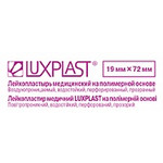 Пластырь Luxplast №10, 19х72мм полимерный, перфориров., прозрачный ЛЮКСАПЛАСТ